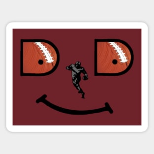 Football DAD Sticker